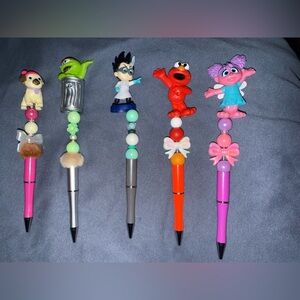 Colorful Character Pen Set for Kids